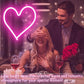Pink Heart Neon Sign