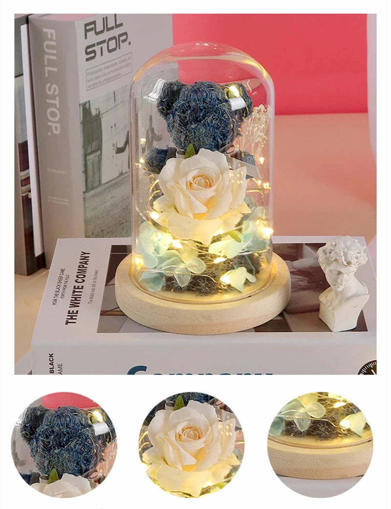 LED Eternal Rose Decor