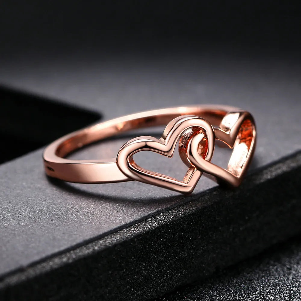 Double Heart Lover Ring