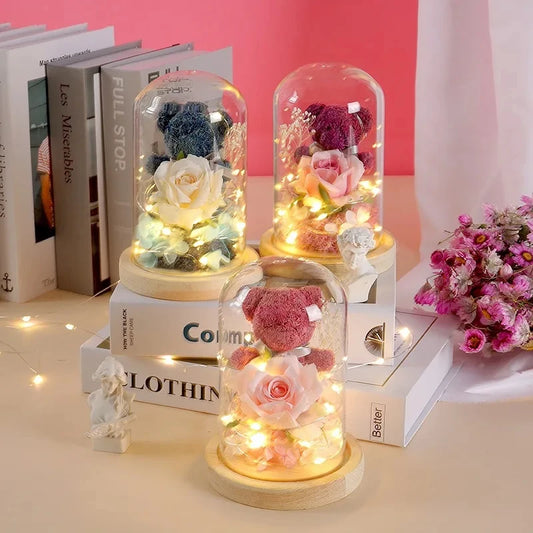 LED Eternal Rose Decor