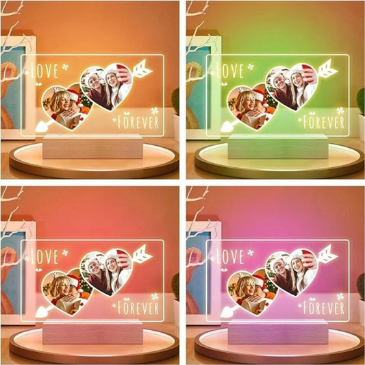 Personalized Heart Frame Light