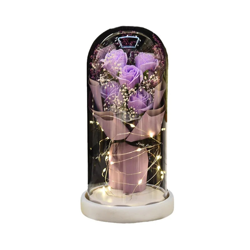 LED Eternal Rose Decor