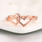 Double Heart Lover Ring