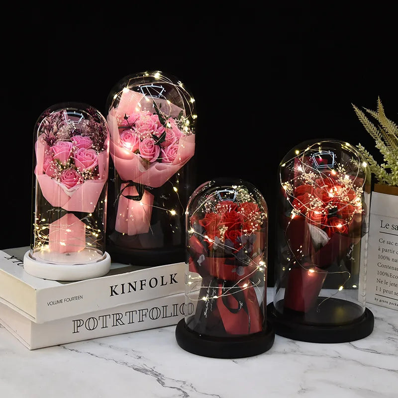 LED Eternal Rose Decor