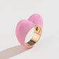 Enamel Heart Love Ring
