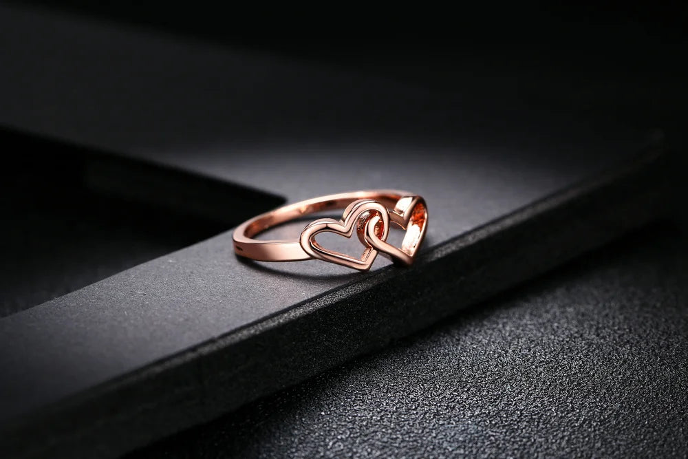 Double Heart Lover Ring