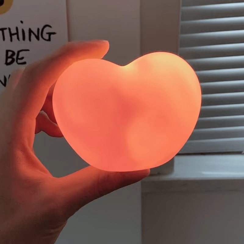 Heart Night Light Lamp