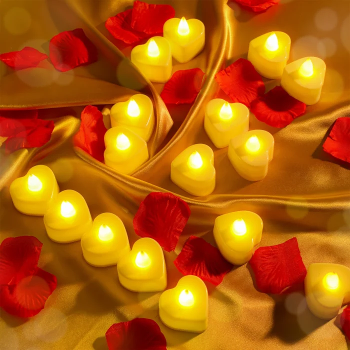 Rose Petals + LED Hearts Set — view 2