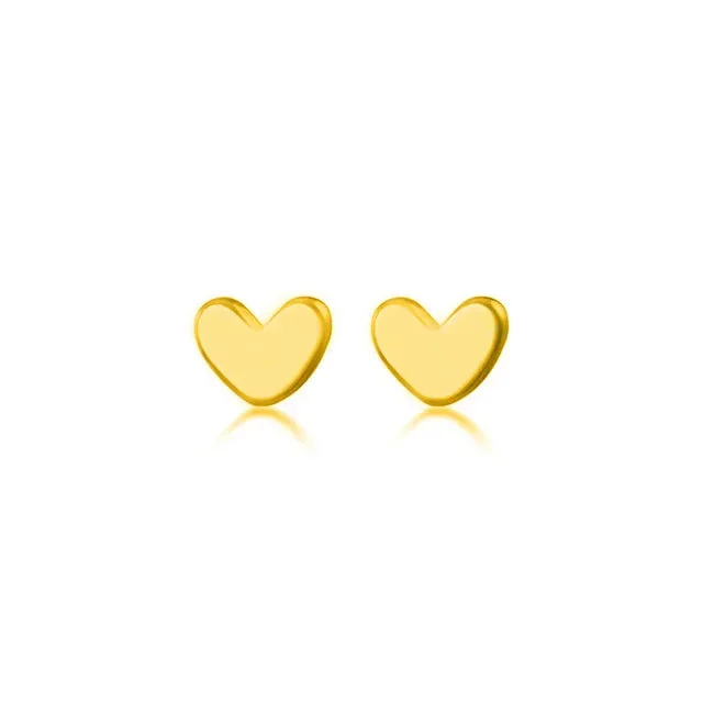 925 Mini Heart Studs — photo 14
