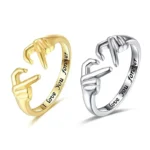 Heart Hands Ring — photo 3