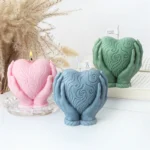 Handheld Heart Candle Mold — photo 4