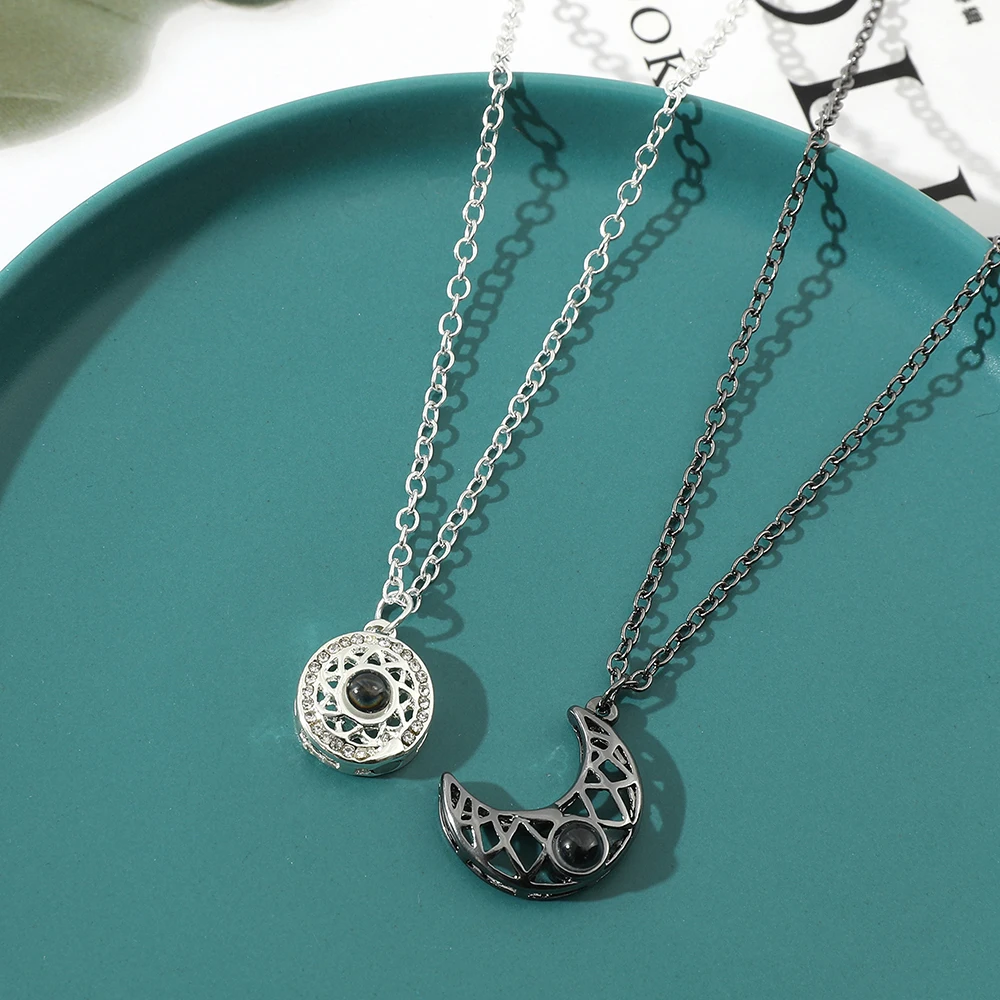 I Love You Projection Couple Necklaces — photo 8