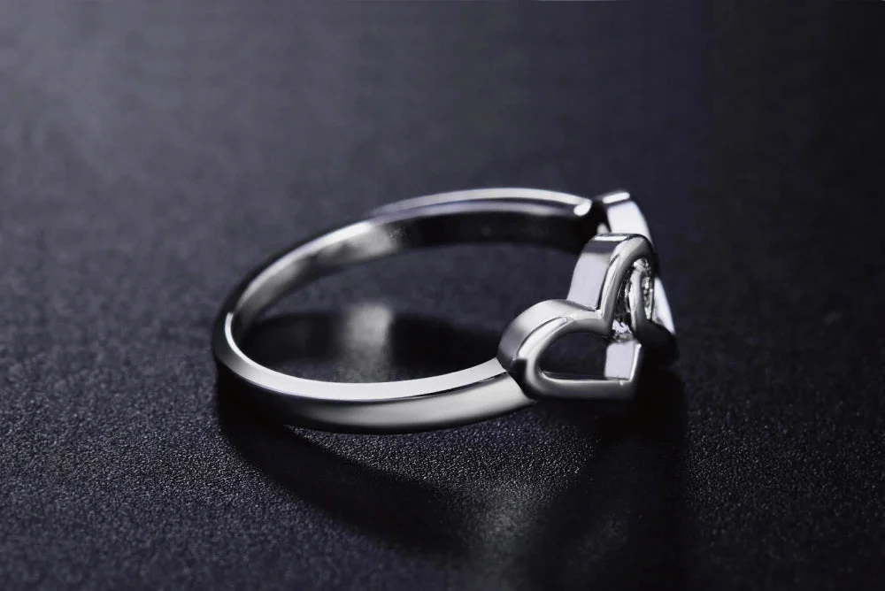 Double Heart Lover Ring — photo 9