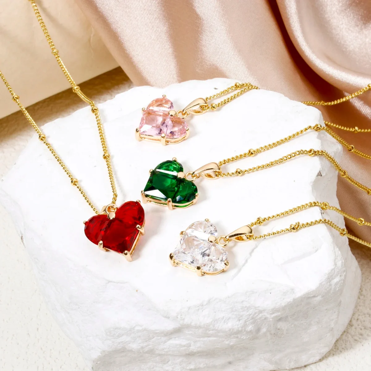Gold Plated Heart Pendant — photo 5