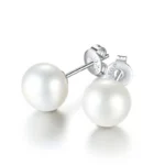 Pearl Stud Earrings — photo 3