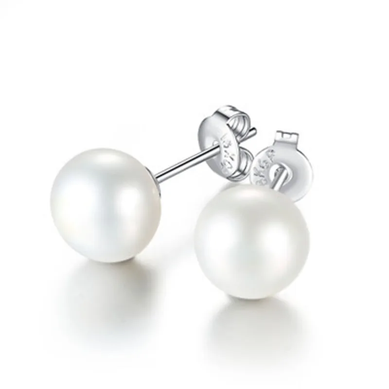 Pearl Stud Earrings — photo 3