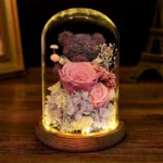 Lighted Rose Teddy Box — view 17