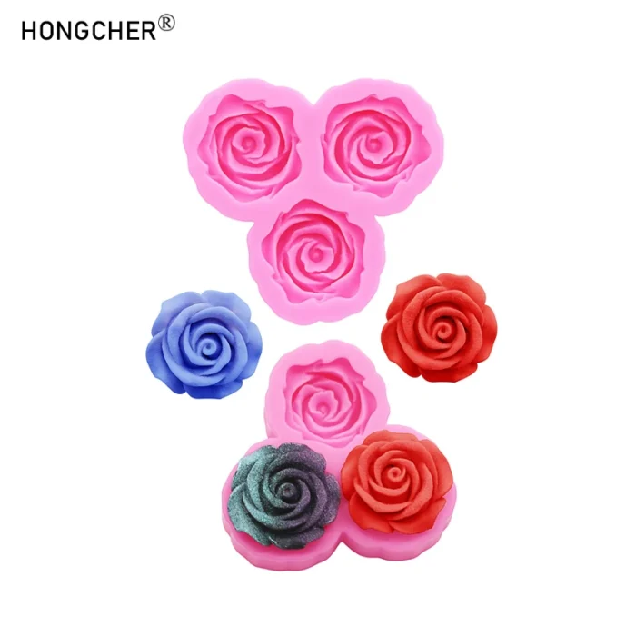 Peony & Rose Silicone Molds for Resin Jewelry — photo 2