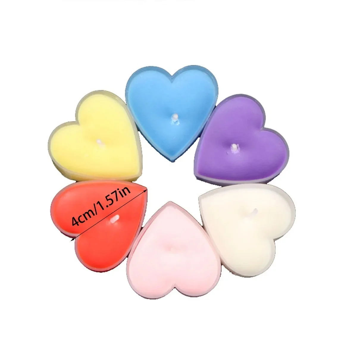 Heart Scented Candle Set — photo 4