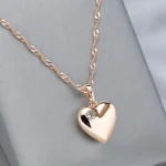 Rose Gold Heart Pendant