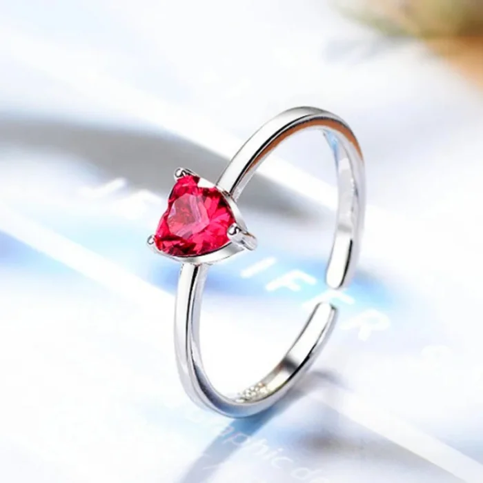 925 LOVE Heart Ring