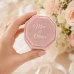 Engraved Velvet Ring Box — photo 4