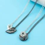 I Love You Projection Couple Necklaces — photo 2