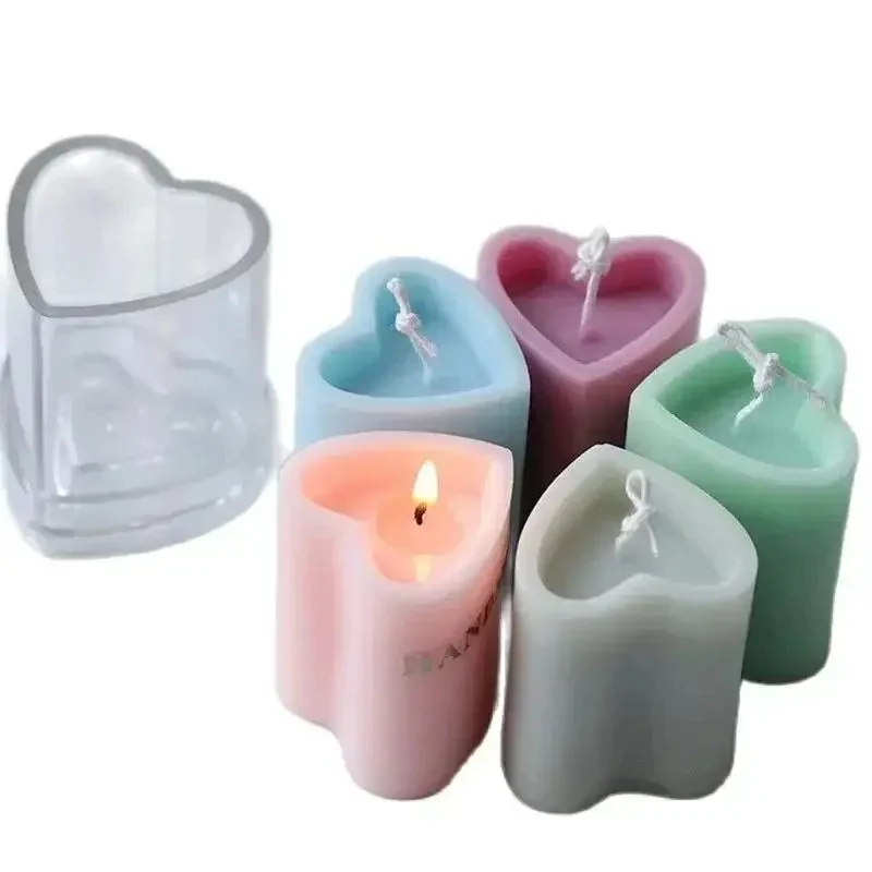 Heart Column Candle Mold — photo 6