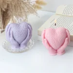 Handheld Heart Candle Mold — photo 2