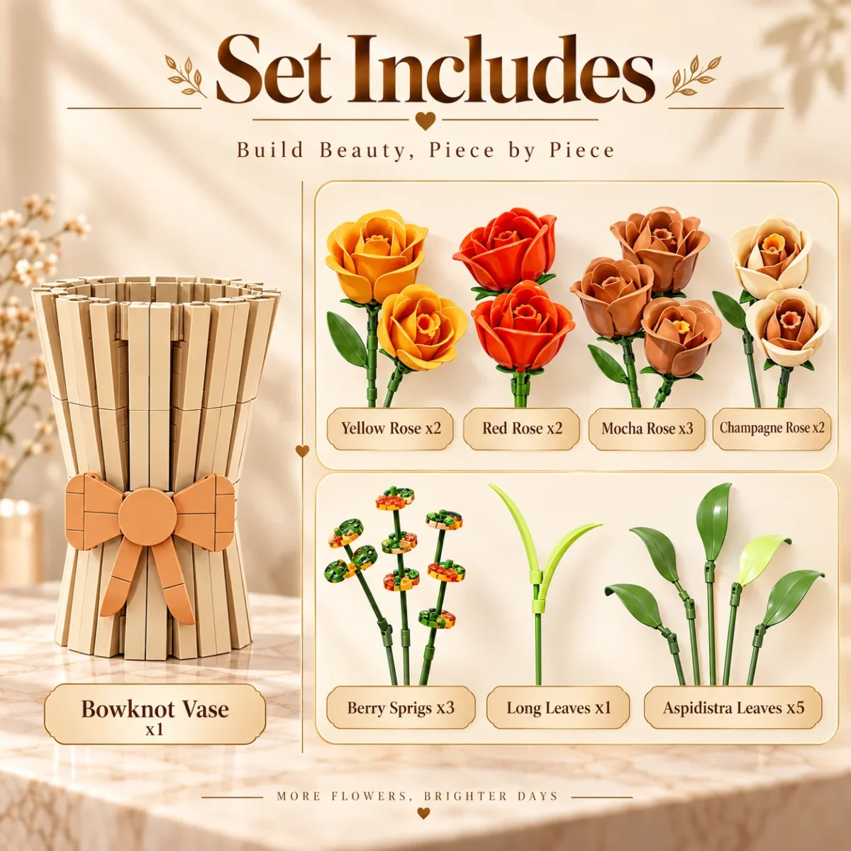 Autumn Rose Building Set — photo 7