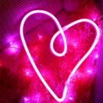 LED Heart Wall Decor — view 9