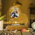 Personalized Heart Frame Light — view 19