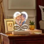 Personalized Heart Frame Light — view 12