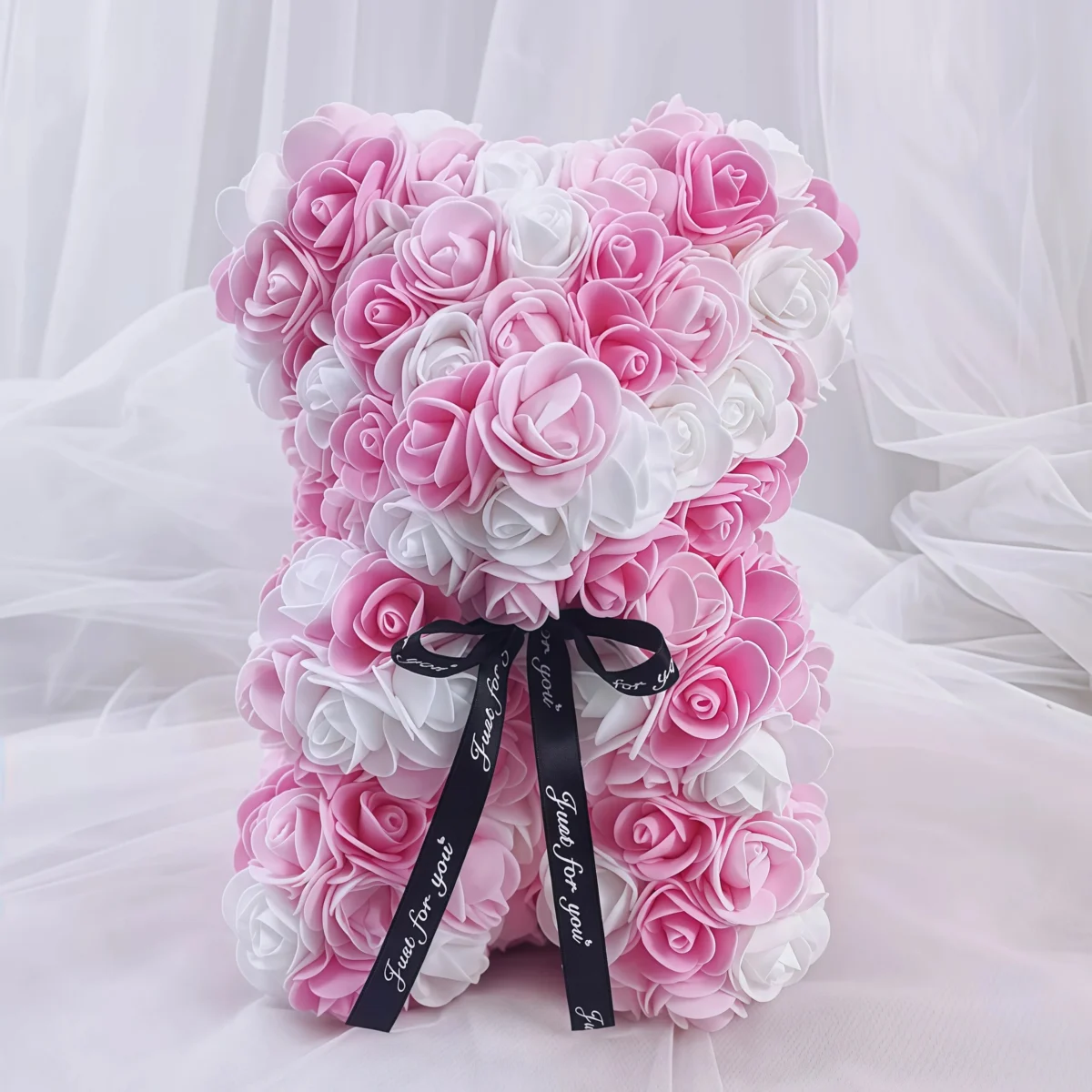Artificial Rose Bear Gift — photo 6
