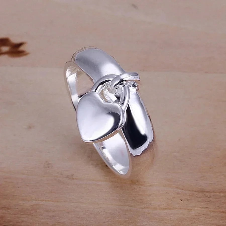 925 Sterling Heart Ring — photo 5