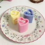 Heart Column Candle Mold — view 11