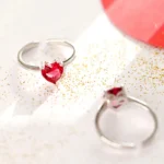925 LOVE Heart Ring — view 3