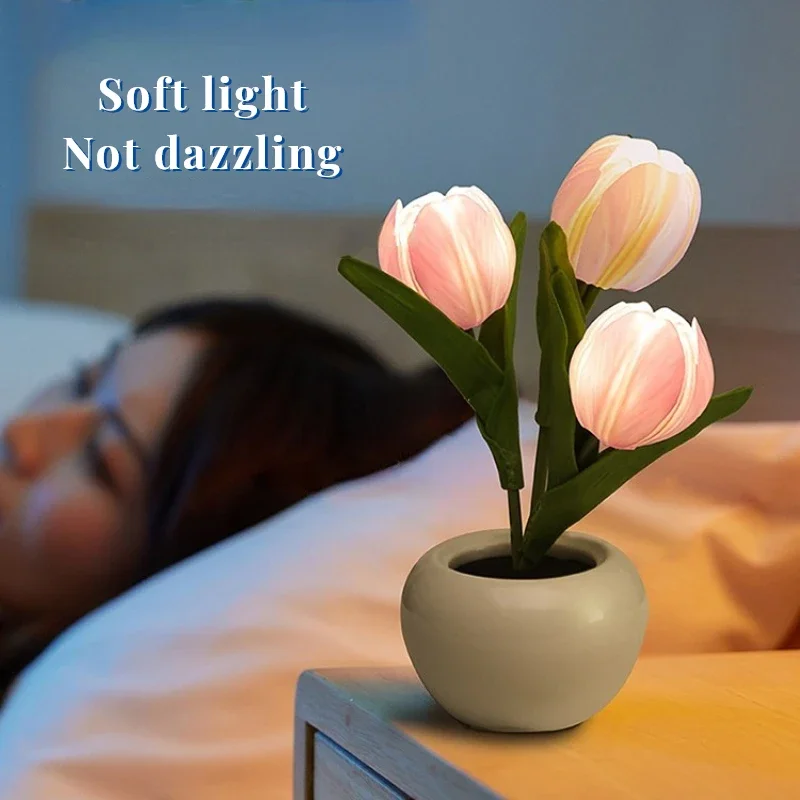 Glowing Tulip Lamp — photo 2
