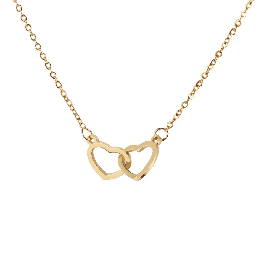 Interlocking Hearts Necklace in a Rose Box — photo 10