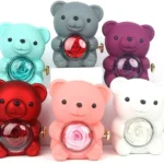 Rose Bear Box with Engraved Necklace — photo 4