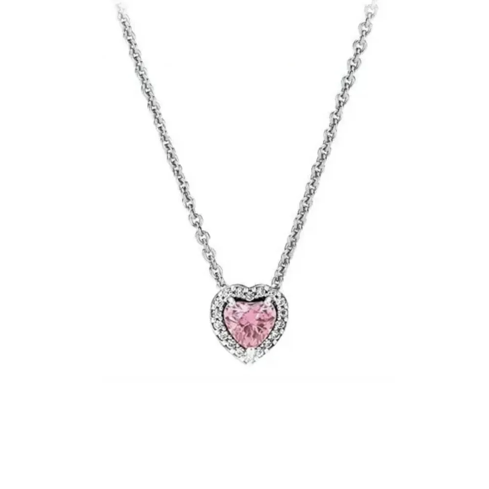 925 Multicolor Heart Necklace — photo 15