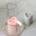 Heart Column Candle Mold — view 5
