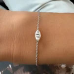 Solitaire Moissanite Bracelet — photo 4