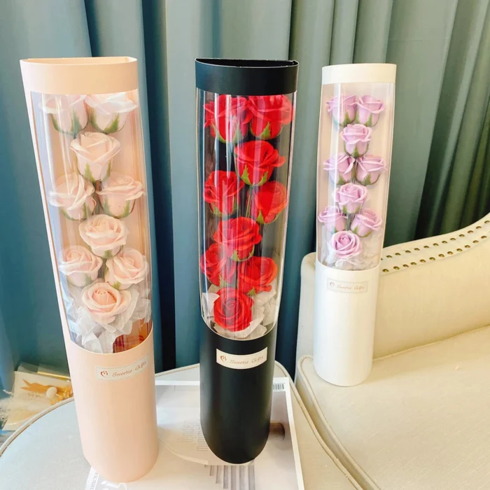 Rose Soap Bouquet Gift Box — view 2