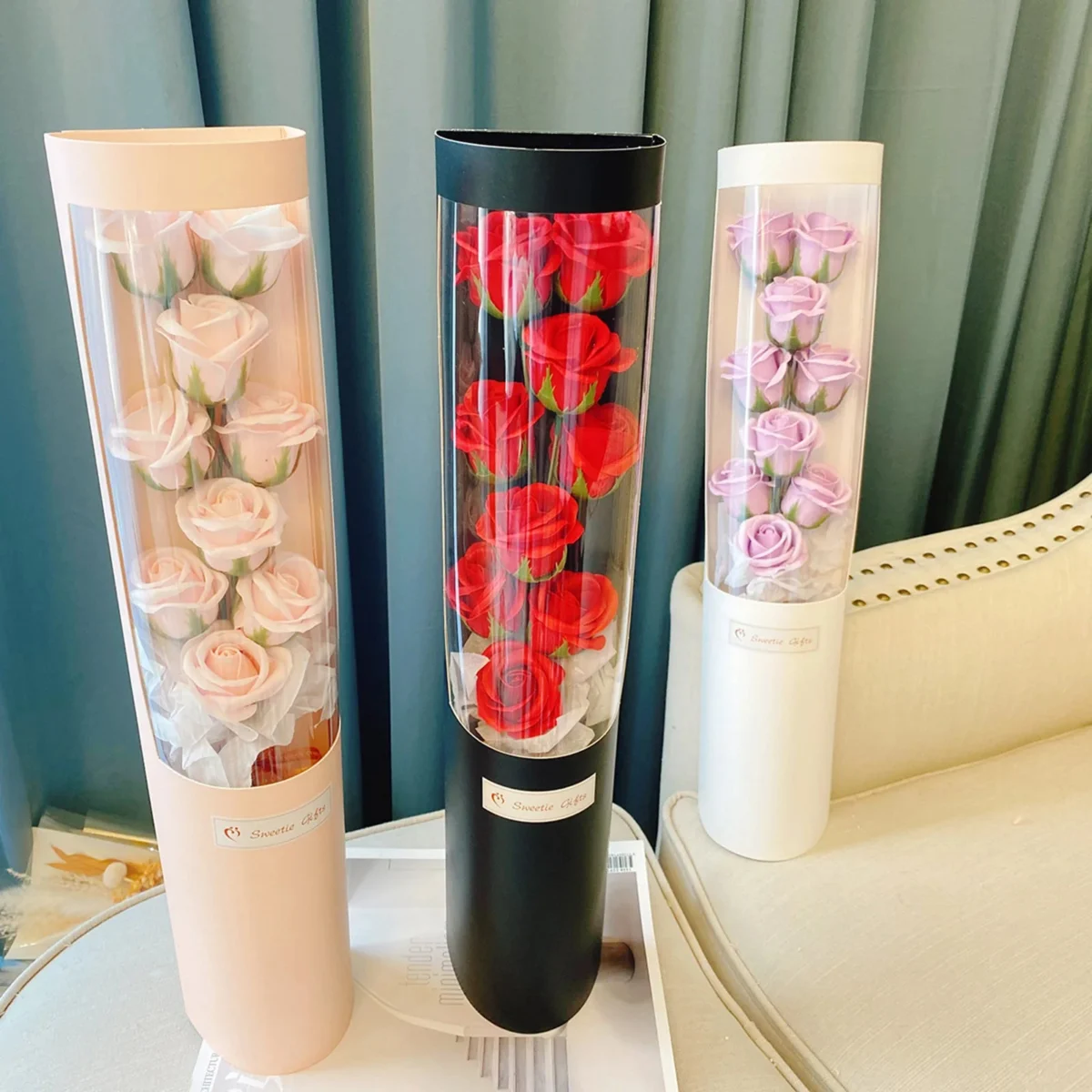 Rose Soap Bouquet Gift Box — photo 13