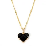 Gold Plated Heart Pendant — view 14