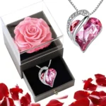Ocean Heart Rose Necklace Box — view 6