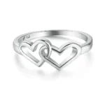 Double Heart Lover Ring — view 14