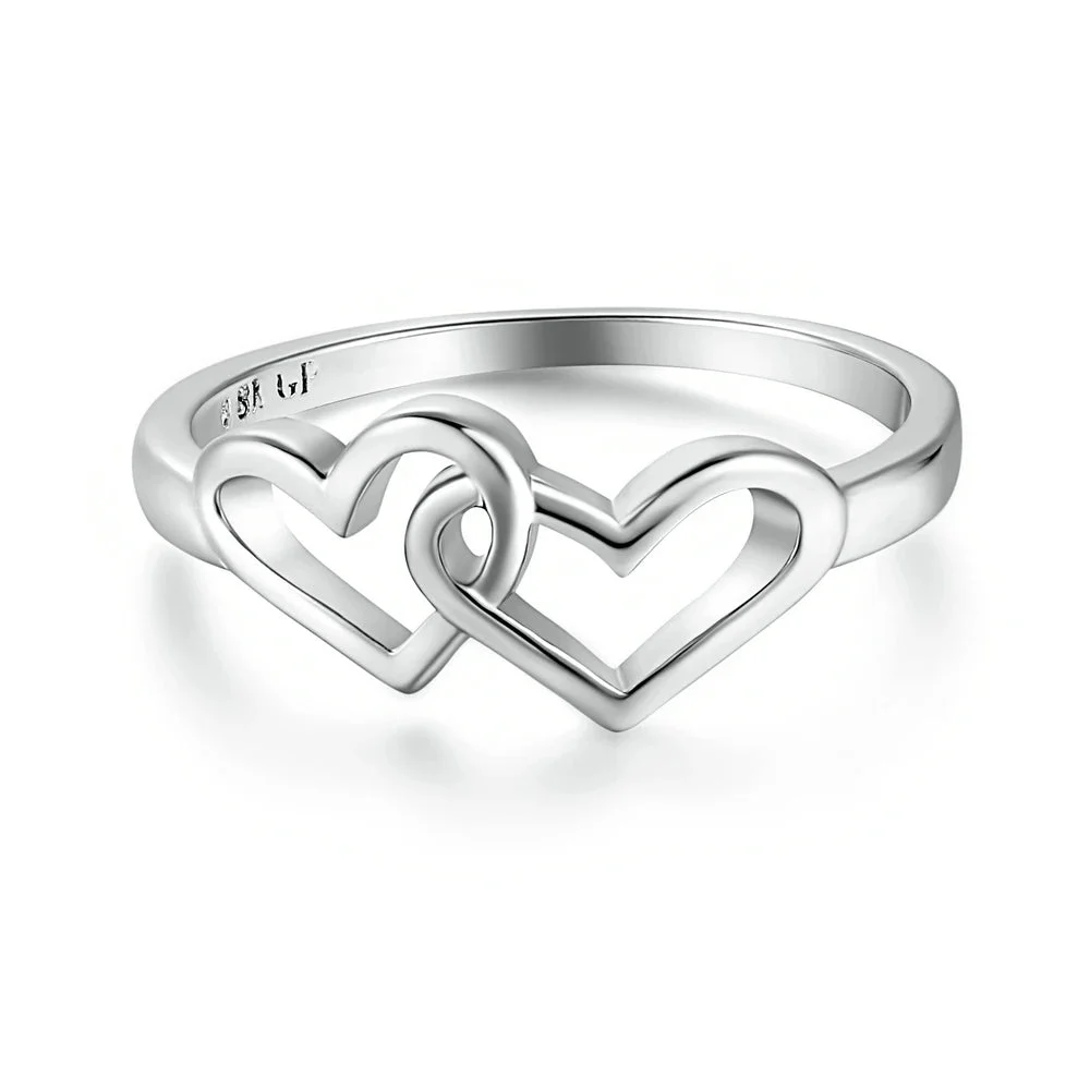 Double Heart Lover Ring — photo 14