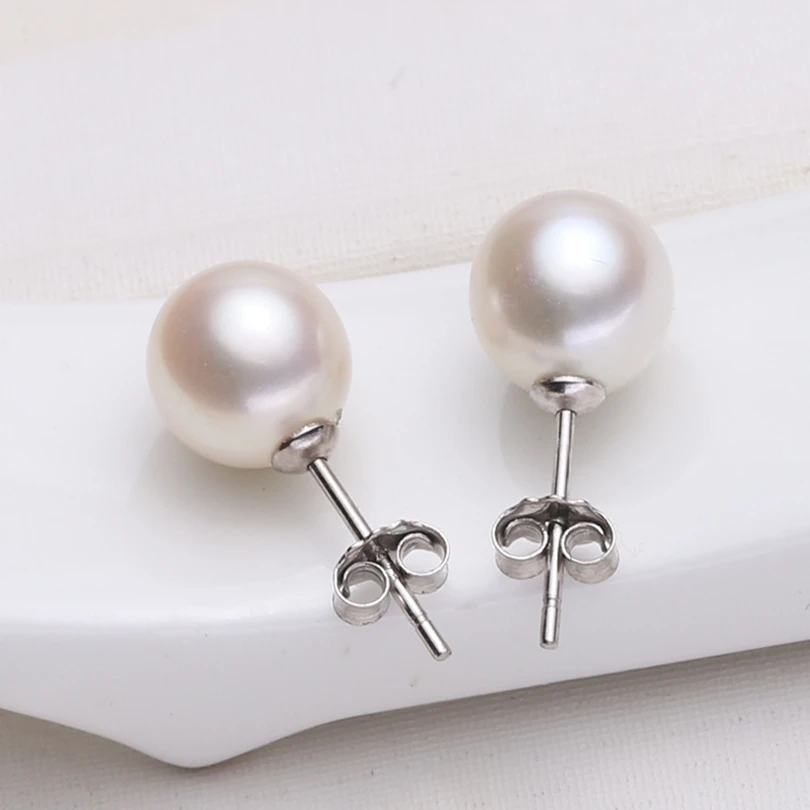 Pearl Stud Earrings — photo 2